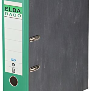 ELBA classeur rado papier marbré, largeur de dos: 80 mm,vert