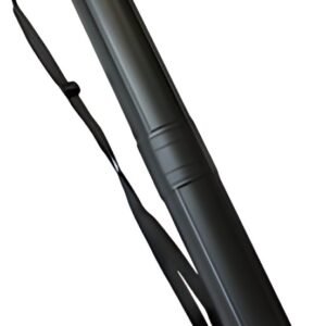 Wonday Tube à dessin, télescopique, en plastique, noir