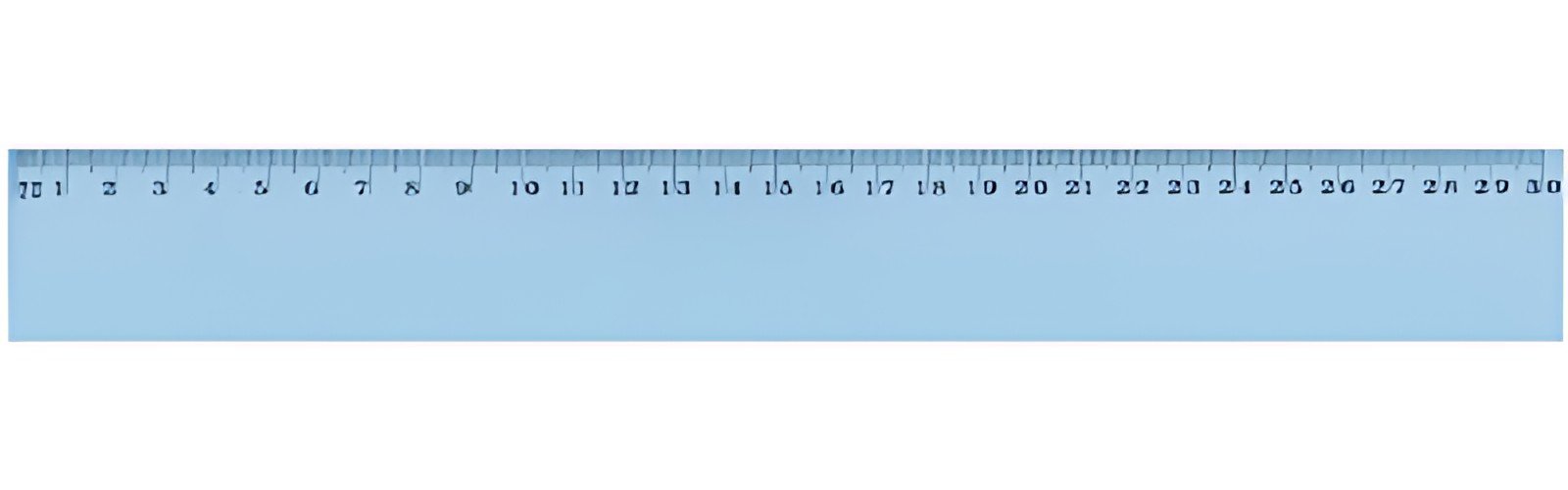 Wonday Règle plate, 300 mm, en plastique, incassable