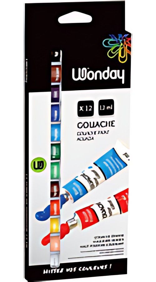 Wonday Gouache, étui carton de 12 tubes de 12 ml