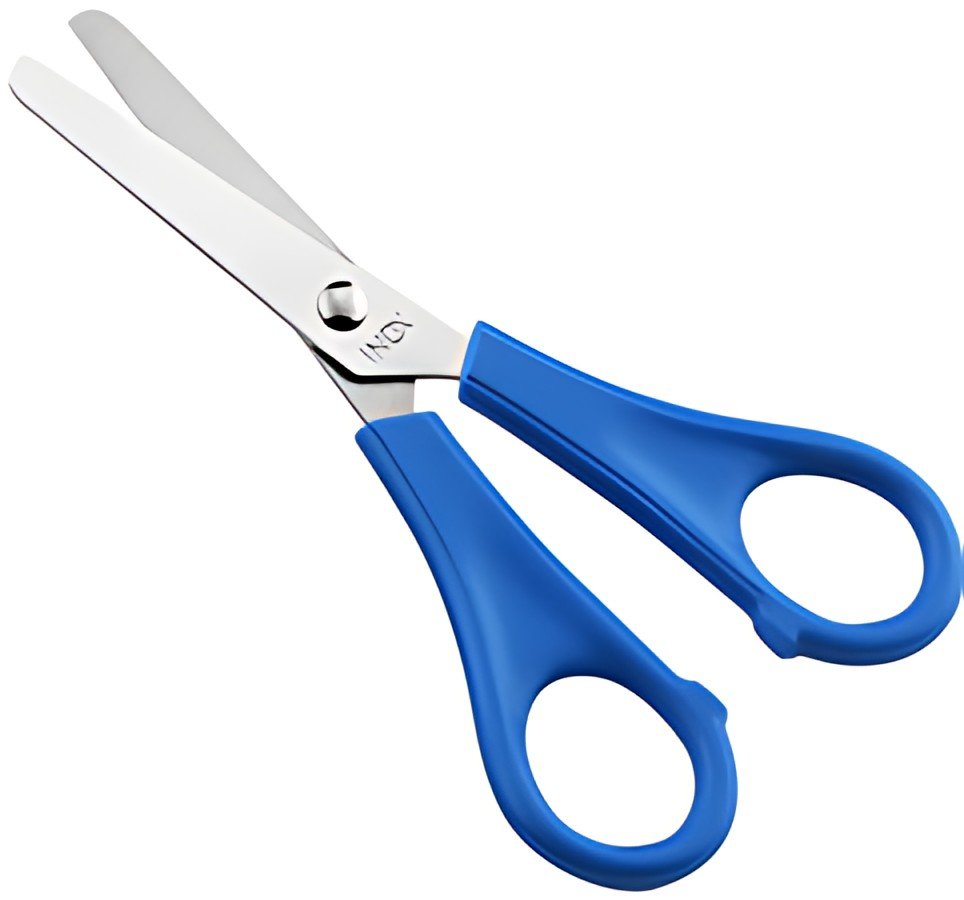Wonday Ciseaux de bricolage, rond, longueur: 130 mm