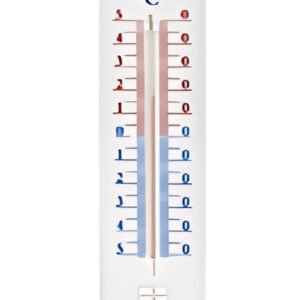 Wonday Thermomètre mural, en polystyrène, blanc