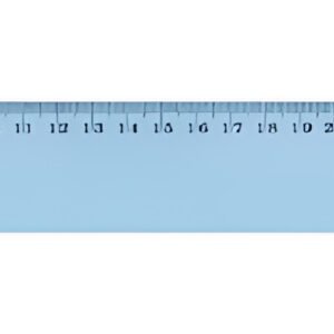 Wonday Règle plate, 500 mm, en plastique, incassable