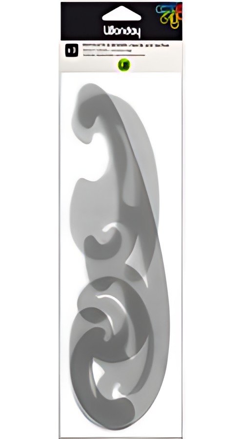 Wonday Pistolet à dessin, 3 pièces, transparent gris fumé