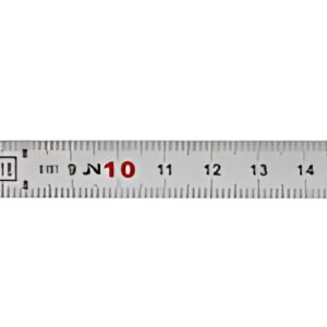 Wonday Réglet en métal, longueur: 300 mm, flexible