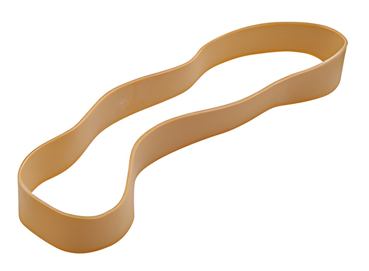 Wonday Bracelets caoutchouc, 150 x 10 mm, 100 g, nature