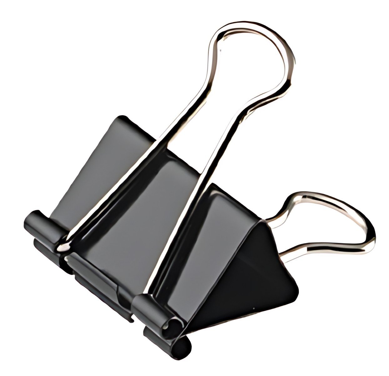 Wonday Pince double clip, (L)19 mm, écartement 6 mm, noir