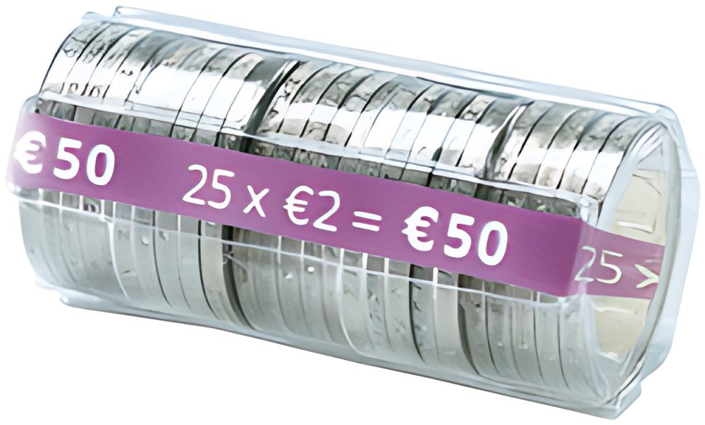 RESKAL Etui à monnaie THE CONTAINER, pour 50 x 0,02 EUR