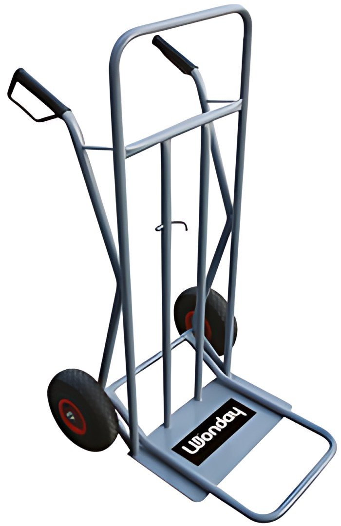 Wonday Diable de transport en tube d'acier, charge: 300 kg
