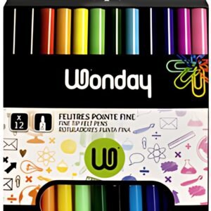 Wonday Feutre MIN'O, pointe fine, étui carton de 12