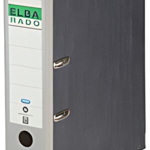 ELBA classeur rado papier marbré, largeur de dos: 80 mm,gris