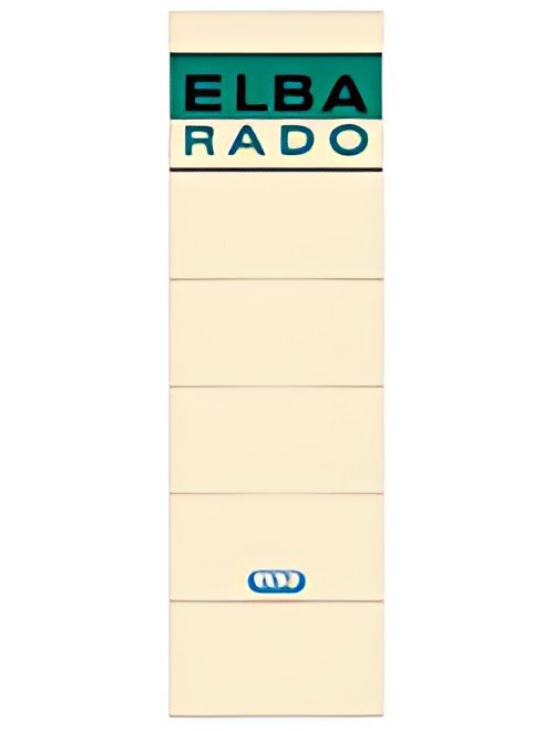 ELBA Etiquette pour dos de classeur "ELBA RADO"- chamois