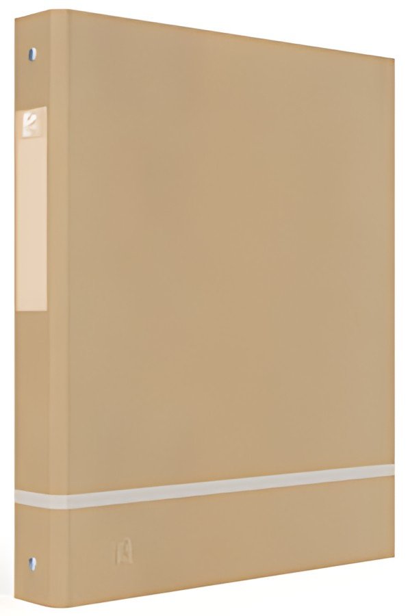 Oxford Classeur à anneaux TOUAREG, A4, beige, 2 anneaux