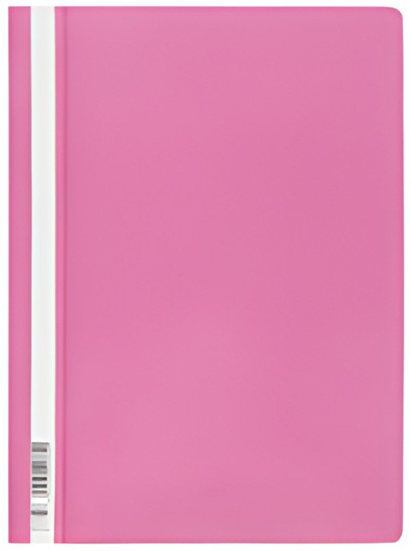 Oxford Chemise à lamelle, A4, PP, rose vif