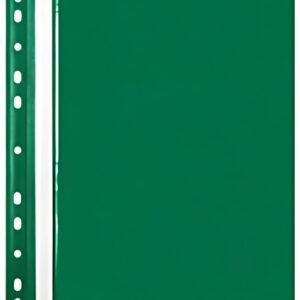 Oxford Chemise de rangement à lamelle, A4, PP, vert