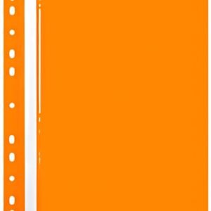 Oxford Chemise de rangement à lamelle, A4, PP, orange