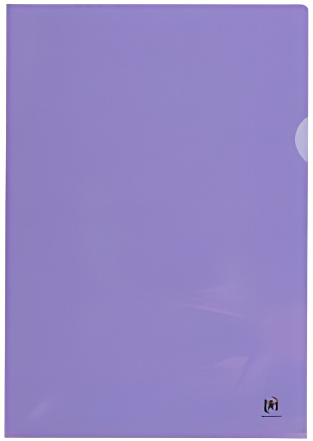 Oxford pochettes coin Premium, A4, PVC, transparent, violet