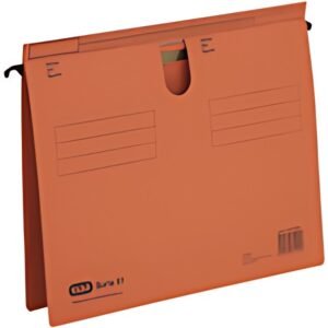 Dossier suspendu ELBA type 81, pli à languette saillant, orange