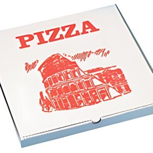 STARPAK Carton à pizza, carré, 330 x 330 x 30 mm