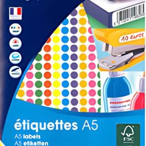 agipa Pastille de couleur, diamètre: 8 mm, rond, rouge