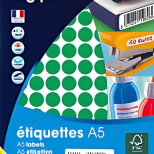 agipa Pastille de couleur, diamètre: 15 mm, rond, vert