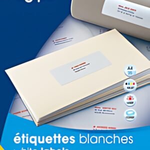 agipa Etiquette multi-usage, 210 x 297 mm, blanc