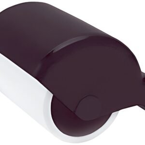 WEDO Rouleau effaceur en plastique de haute qualité, noir