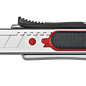 WEDO Cutter 2-en-1, lame: 18 mm, noir/rouge