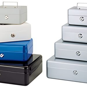 MAUL Caisse à monnaie, (L)250 x (P)190 x (H)90 mm, blanc
