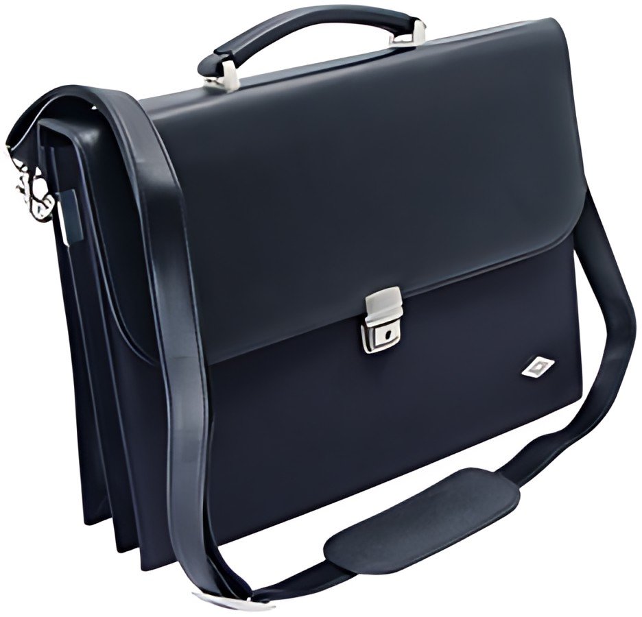 WEDO Porte-documents pour femme Elegance, similicuir/nylon