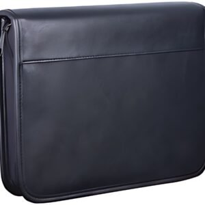 WEDO Porte-documents, A5, en similicuir, noir