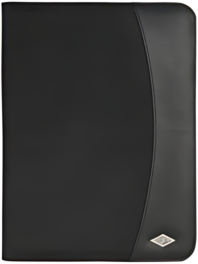 WEDO Conférencier Elegance, A4, similicuir/nylon, noir