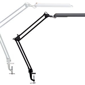 MAUL Lampe de bureau LED MAULatlantic, avec pied de serrage