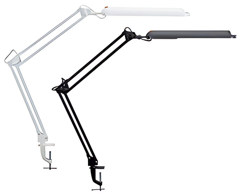 MAUL Lampe de bureau LED MAULatlantic, avec pied de serrage