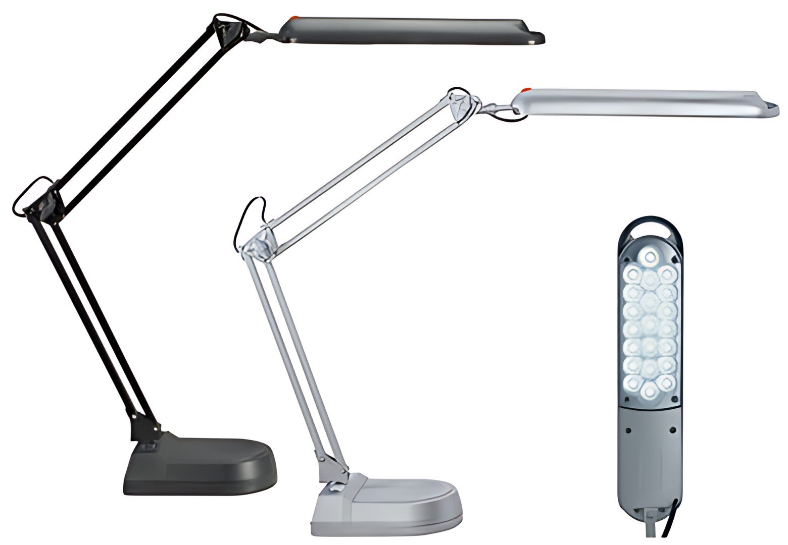 MAUL Lampe de bureau à LED MAULatlantic, socle, noir