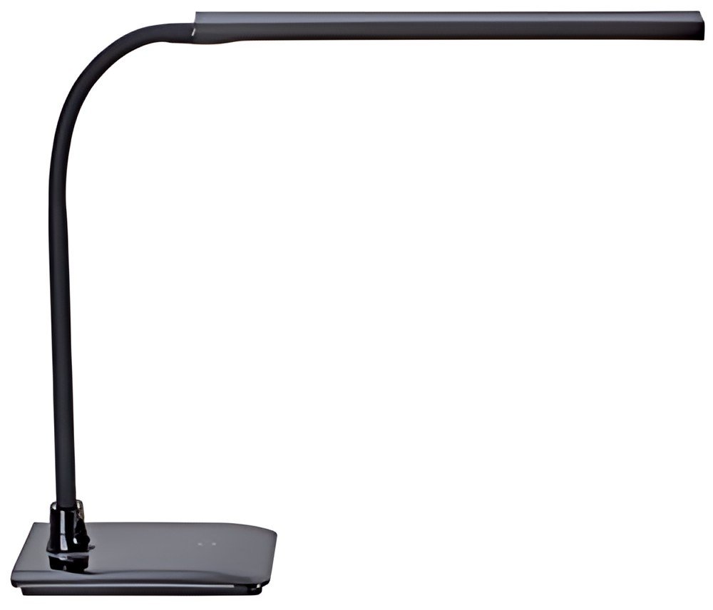 MAUL Lampe de bureau à LED MAULpirro, avec socle, noir