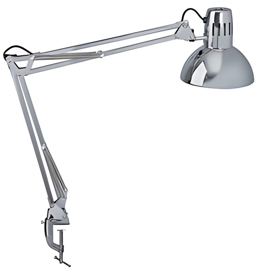MAUL Lampe de bureau MAULstudy chrome, sans ampoule