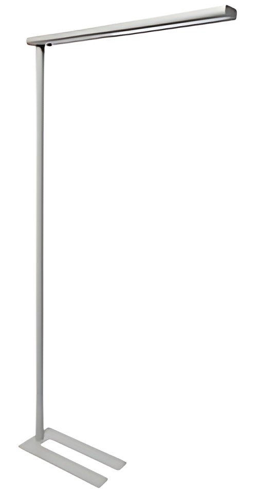 MAUL Lampadaire à LED MAULjet, argent