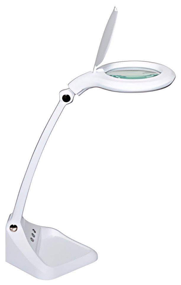 MAUL Lampe loupe à LED MAULiris, dimmable, blanc