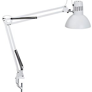 MAUL Lampe de bureau MAULstudy, avec pince, blanc