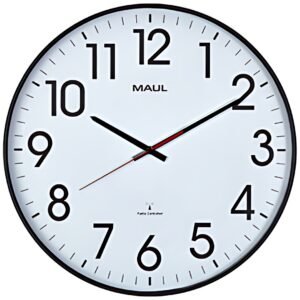 MAUL Horloge murale radiopilotée MAULclimb, diamètre: 470 mm