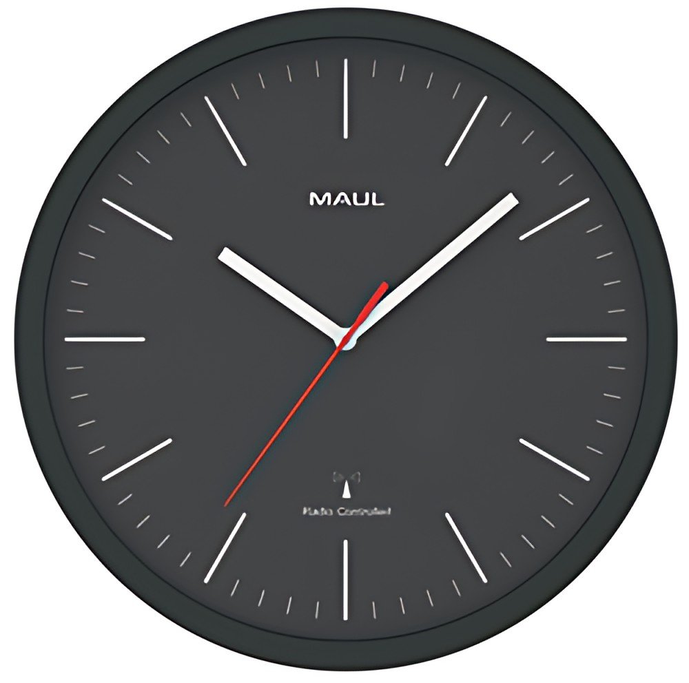 MAUL Horloge murale MAULjumb, diamètre: 305 mm, noir