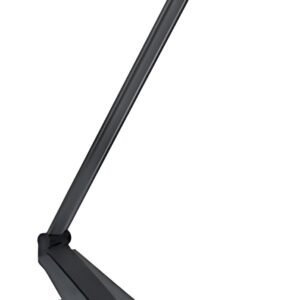 MAUL Lampe de bureau à LED MAULsolaris, socle, anthracite
