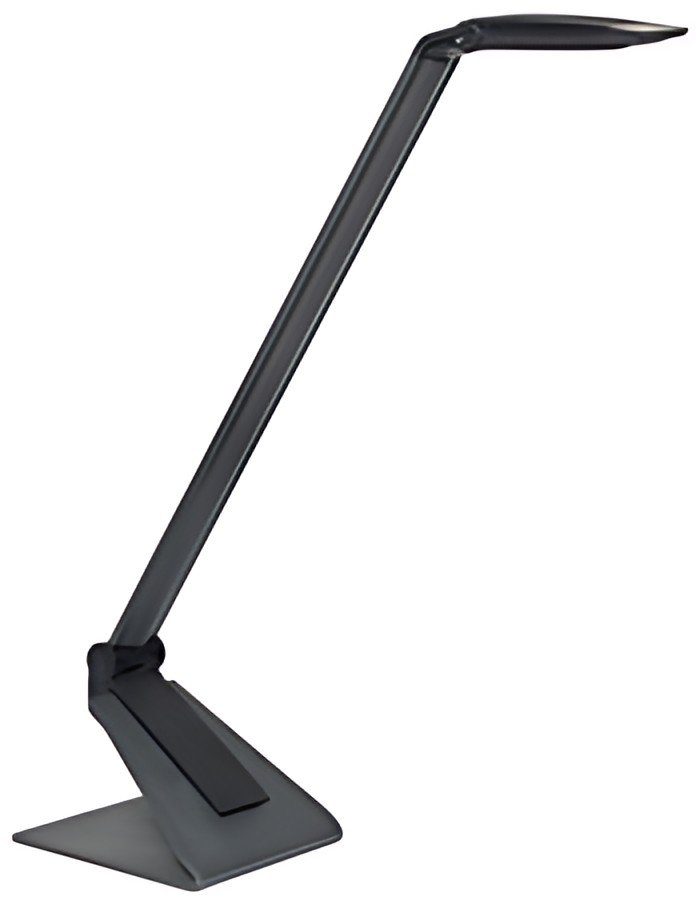 MAUL Lampe de bureau à LED MAULsolaris, socle, anthracite