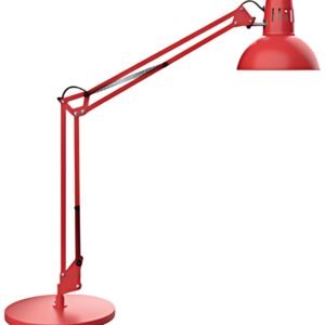 MAUL Lampe de bureau à LED MAULstudy, avec pied, rouge