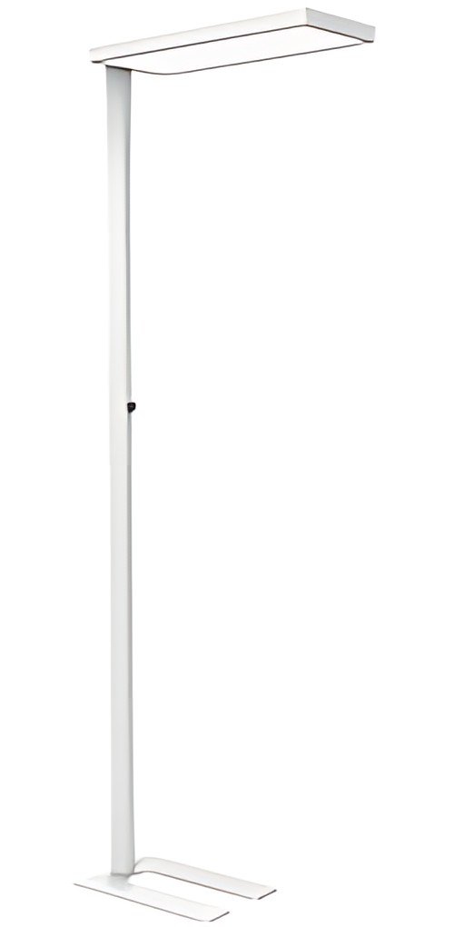 MAUL Lampadaire à LED MAULstudy, variateur, blanc