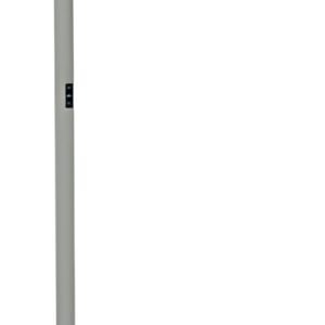 MAUL Lampadaire à LED MAULsenja, variateur, argent