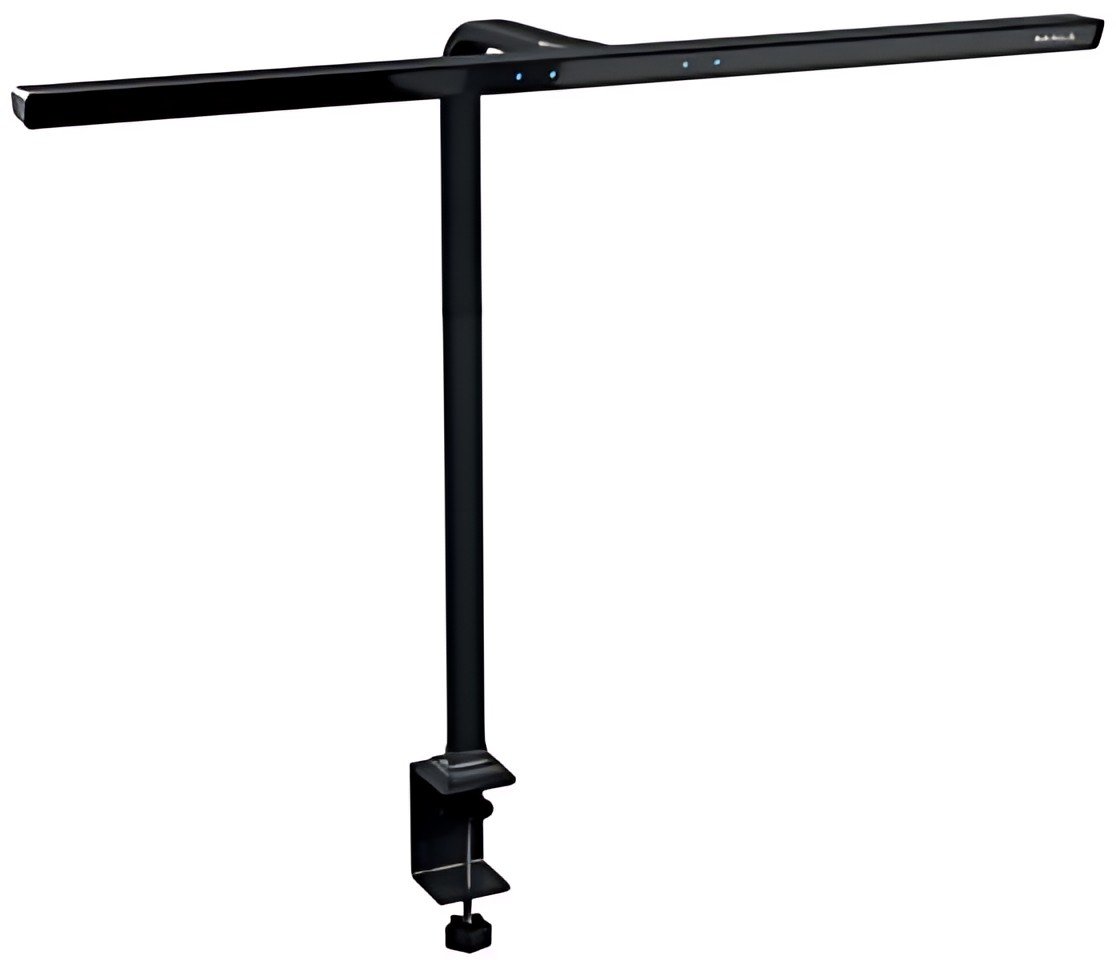 MAUL Lampe à LED MAULgate, pince, luminosité réglable, noir