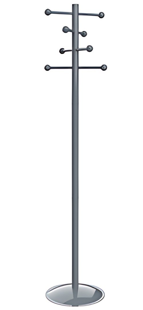 MAUL Portemanteau MAULsaphir Lite, hauteur: 1.710 mm, gris