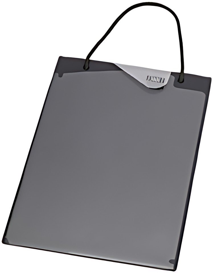 MAUL Chemise pour voiture, A4, avec pochette pour clé, noir